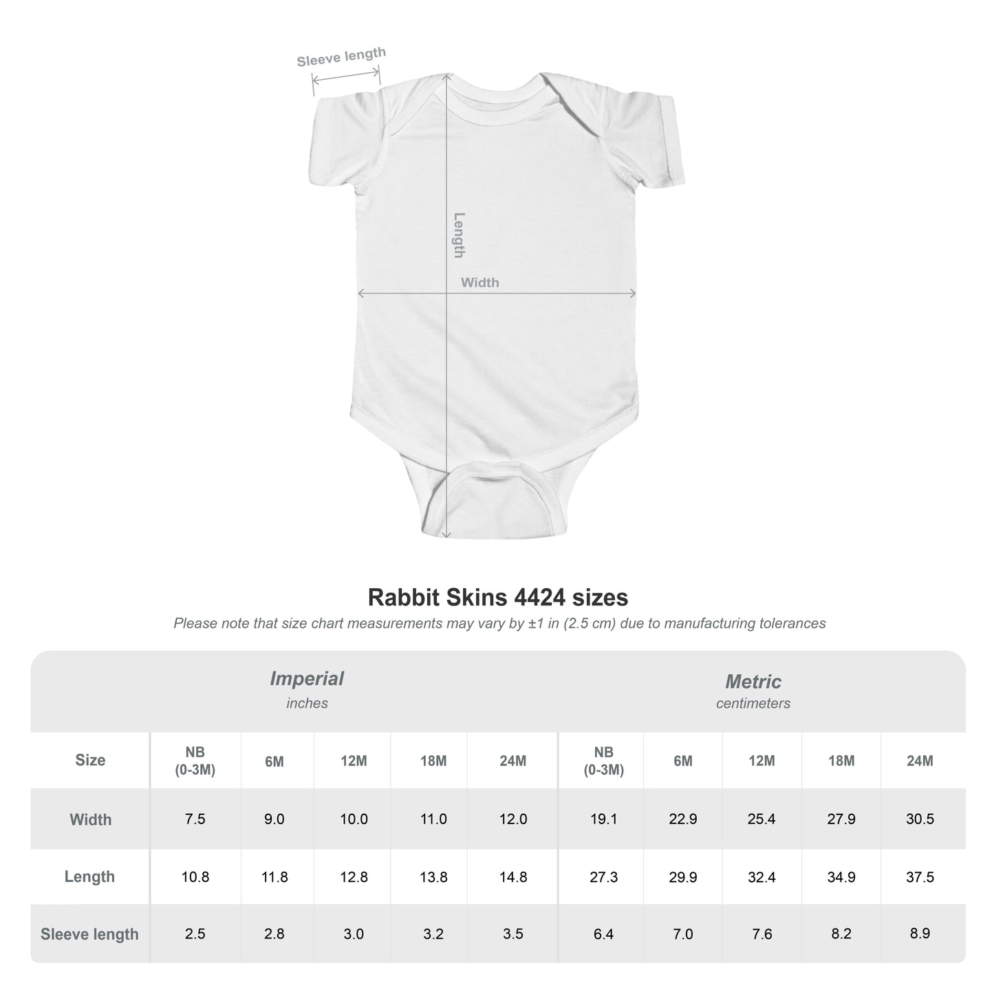 Infant Bodysuit with Geometric Shield Logo – Minimal Modern Baby Onesie