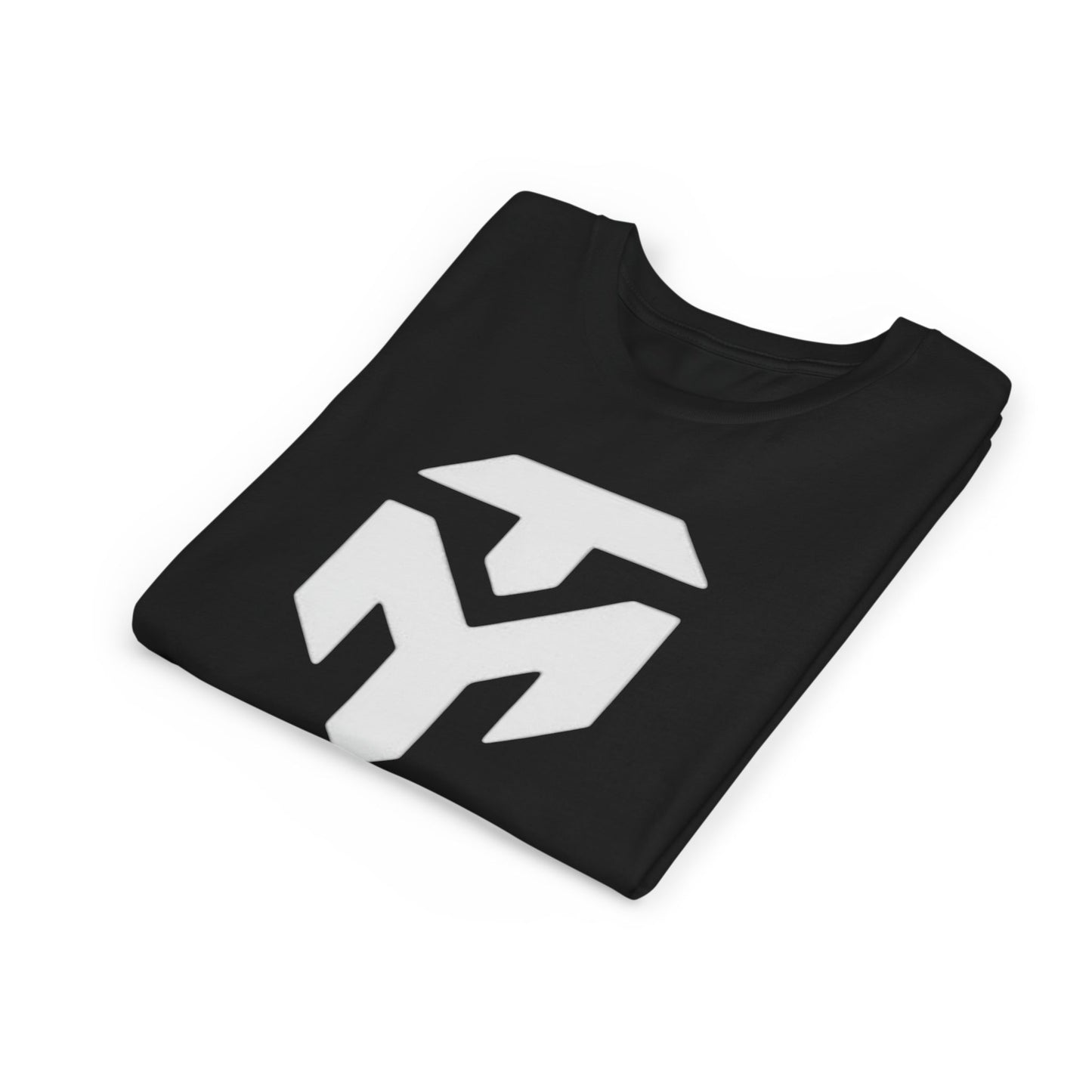 Youth Tee — Bold Monogram 'TM' Logo Tee for Kids