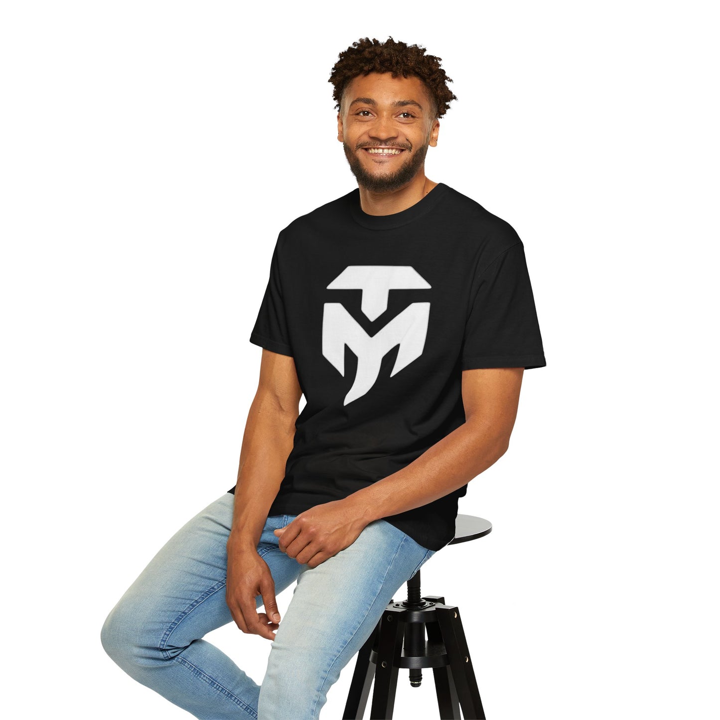 Logo Graphic T-Shirt — Bold Monogram Tee