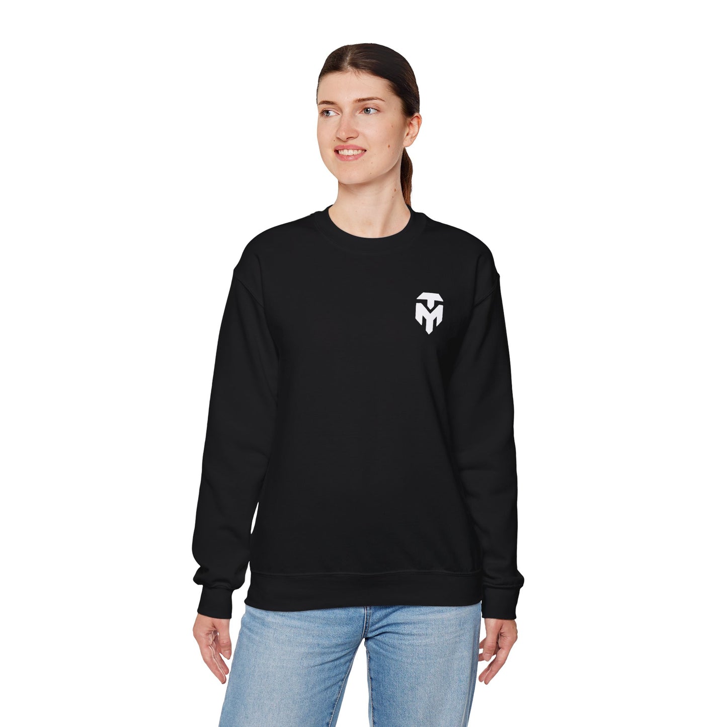 Minimalist Crest Crewneck Sweatshirt