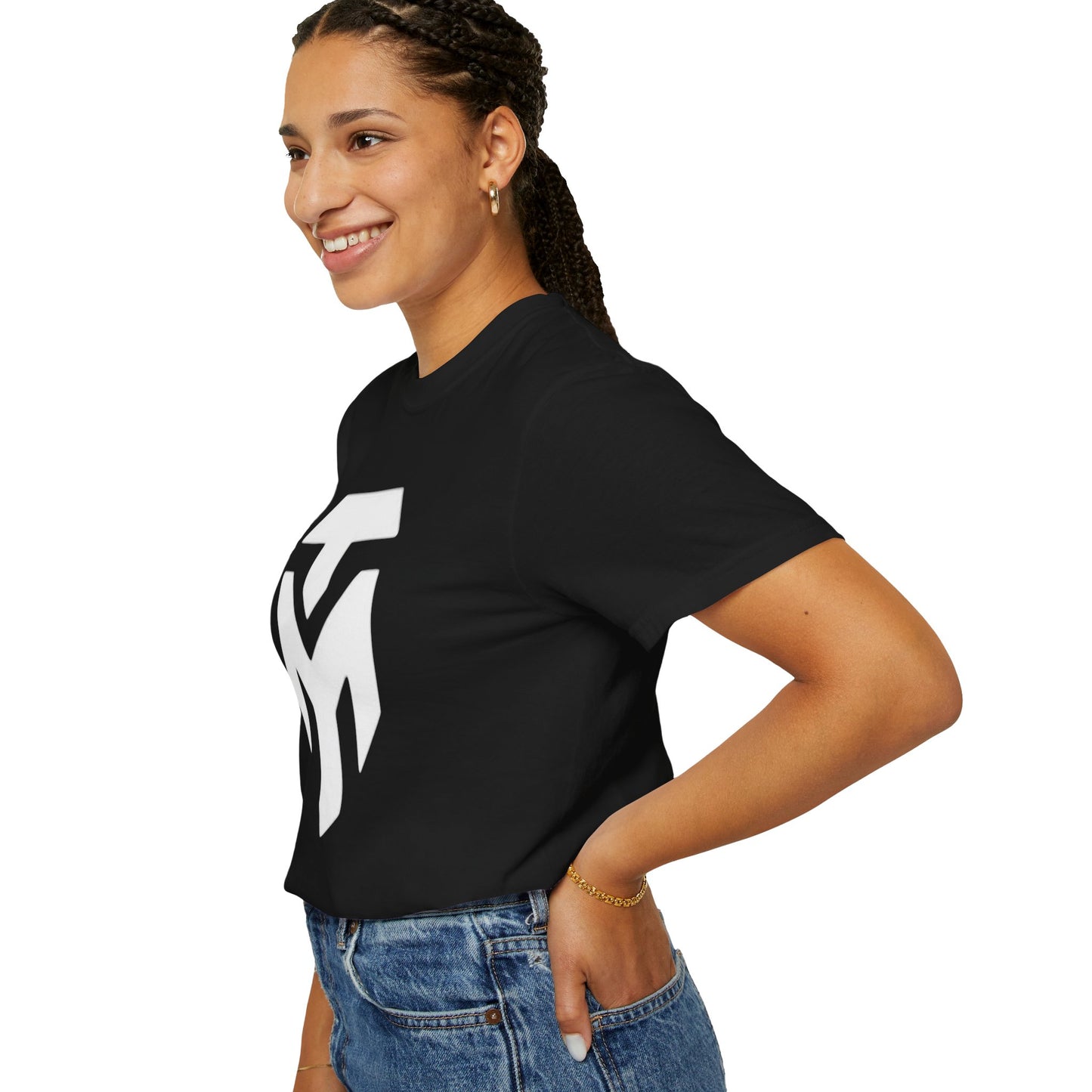 Logo Graphic T-Shirt — Bold Monogram Tee