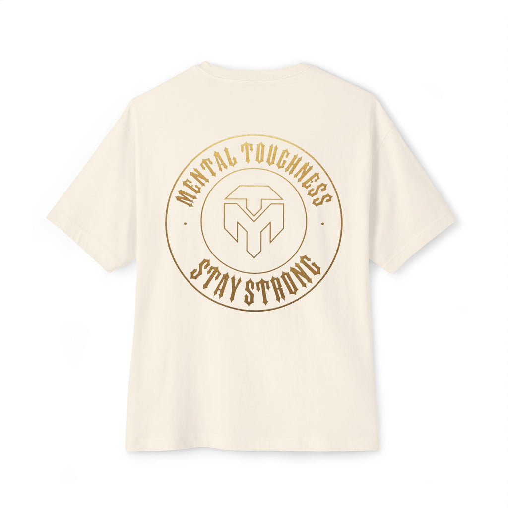 MT Stay Strong Oversized Tee - Golden