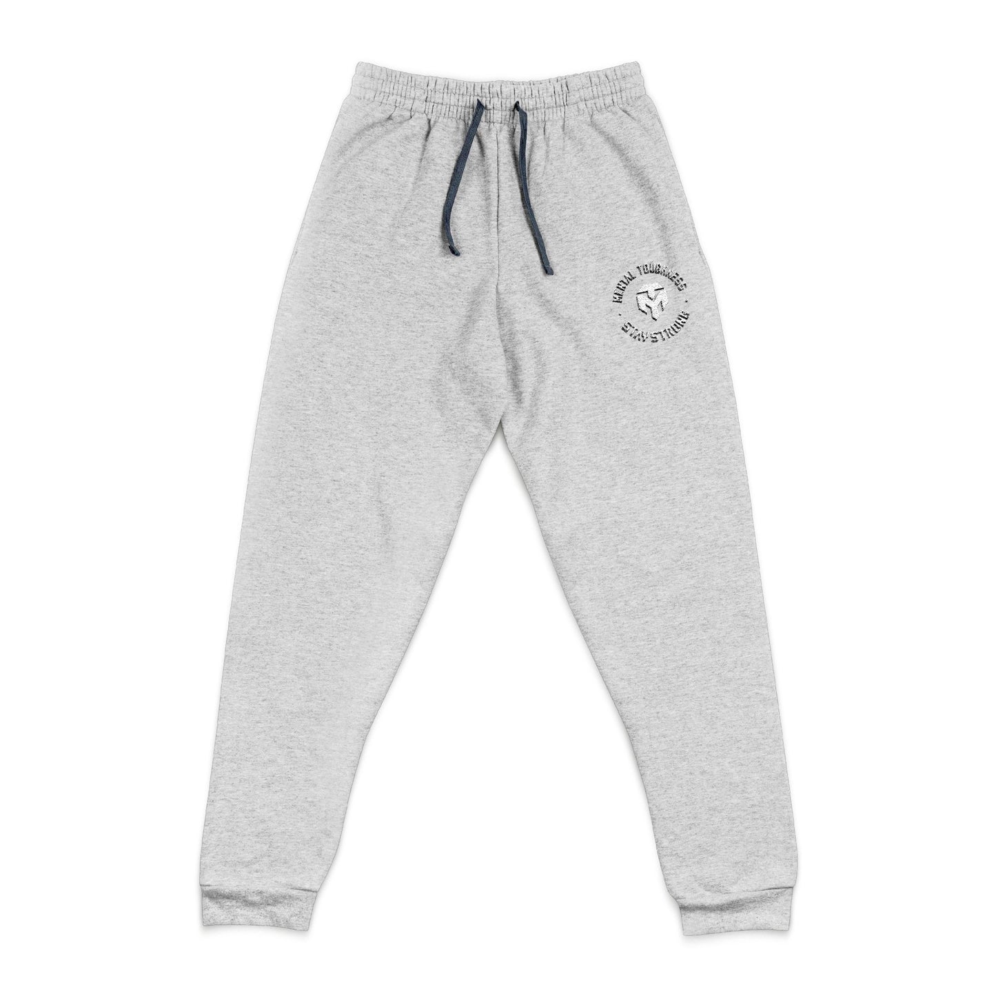 Embroidered Globe Joggers — Cozy Travel-Inspired Sweatpants