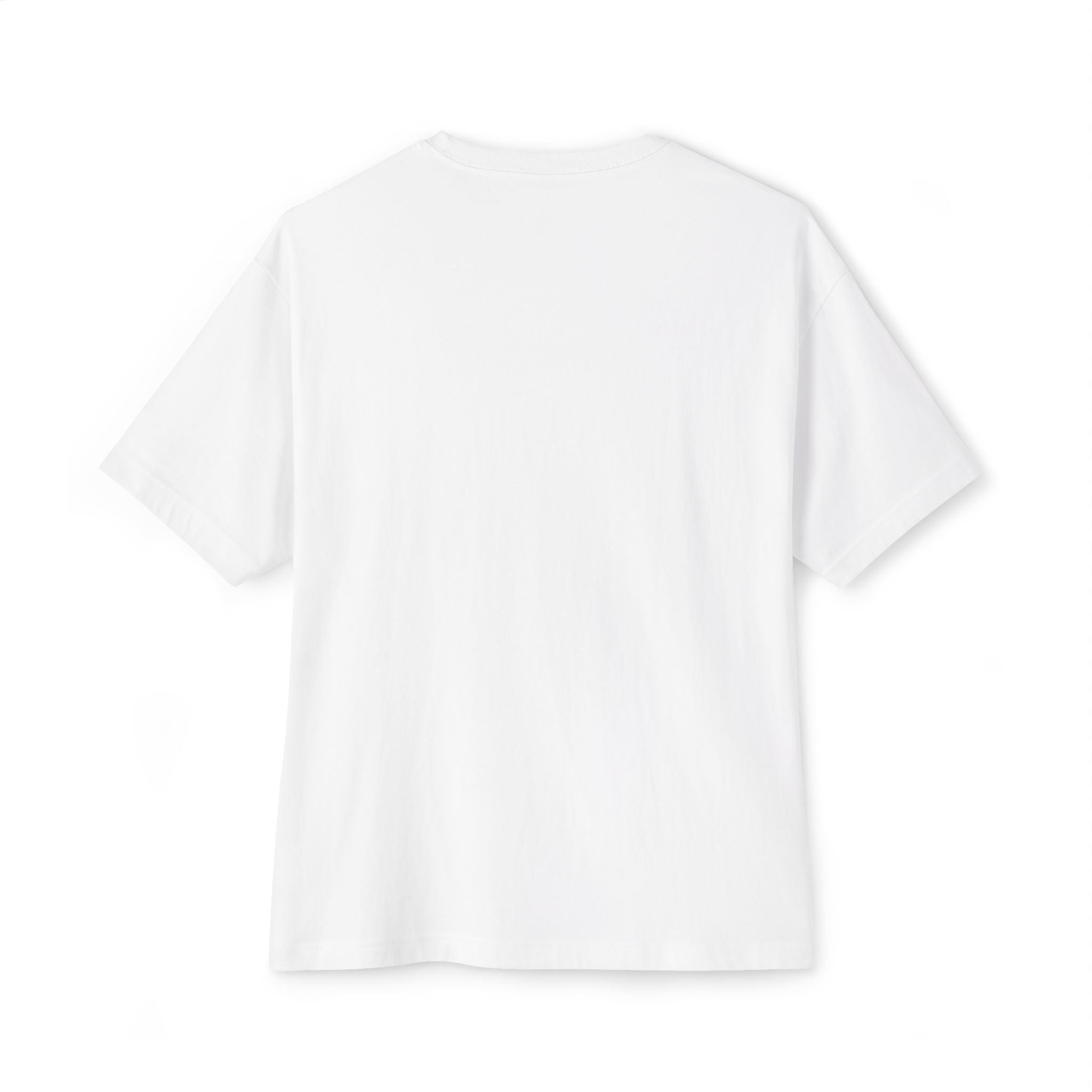 Boxy Tee with Pink Minimalist Heart Logo