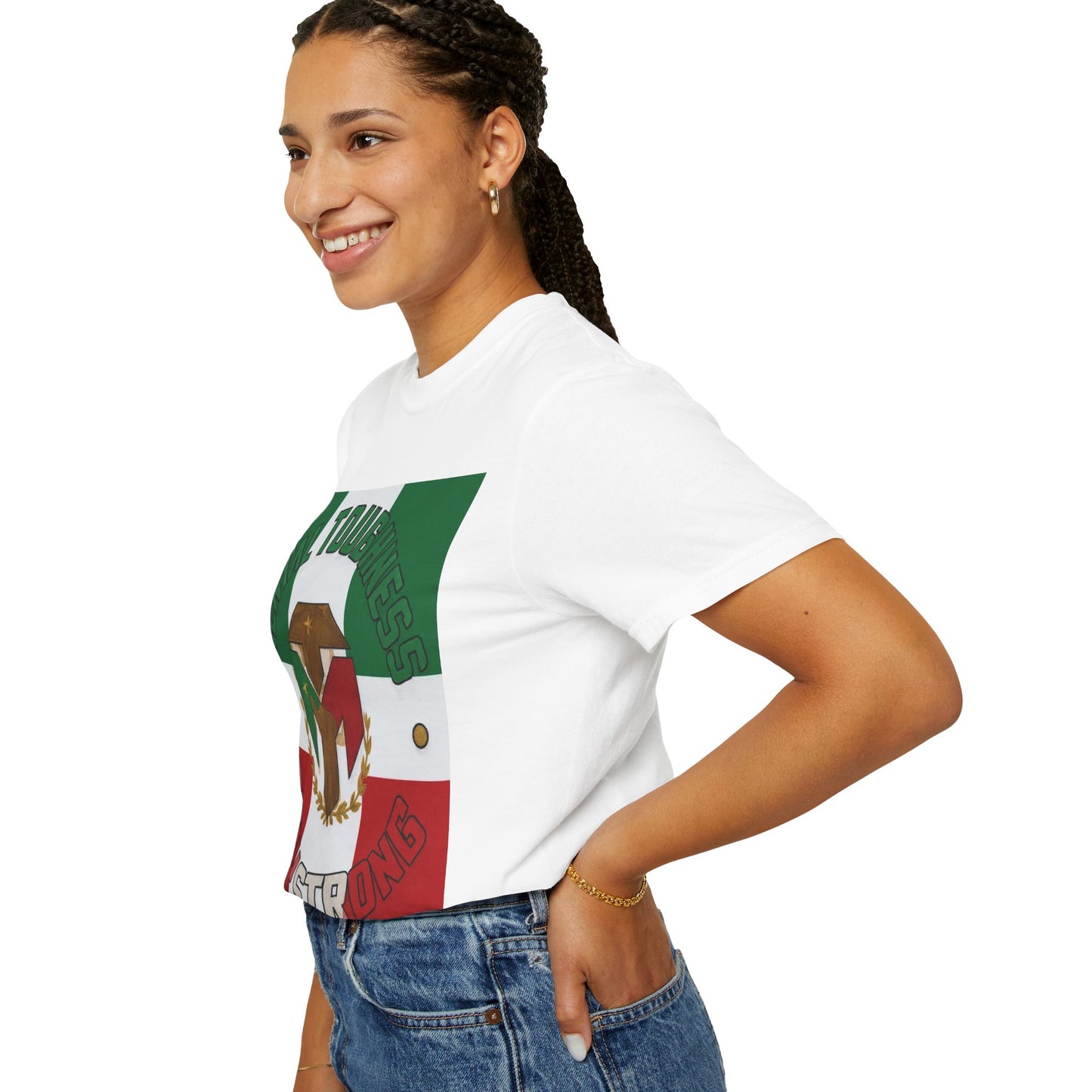 Stay Strong Mexico T-Shirt — Mental Toughness Mexican Flag Tee