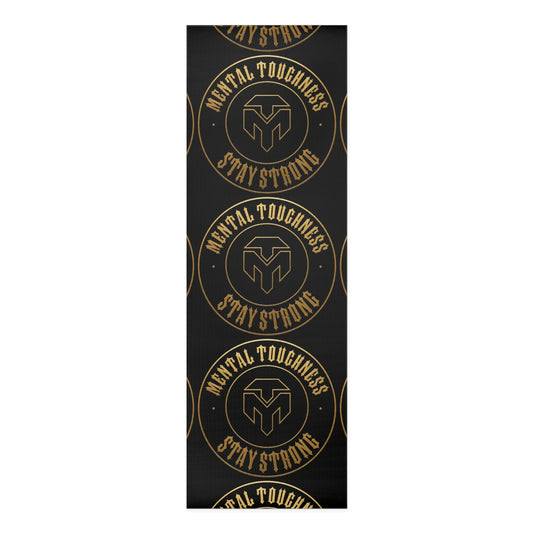 Yoga Mat — “Mental Toughness Stay Strong” Non-Slip Foam Exercise Mat