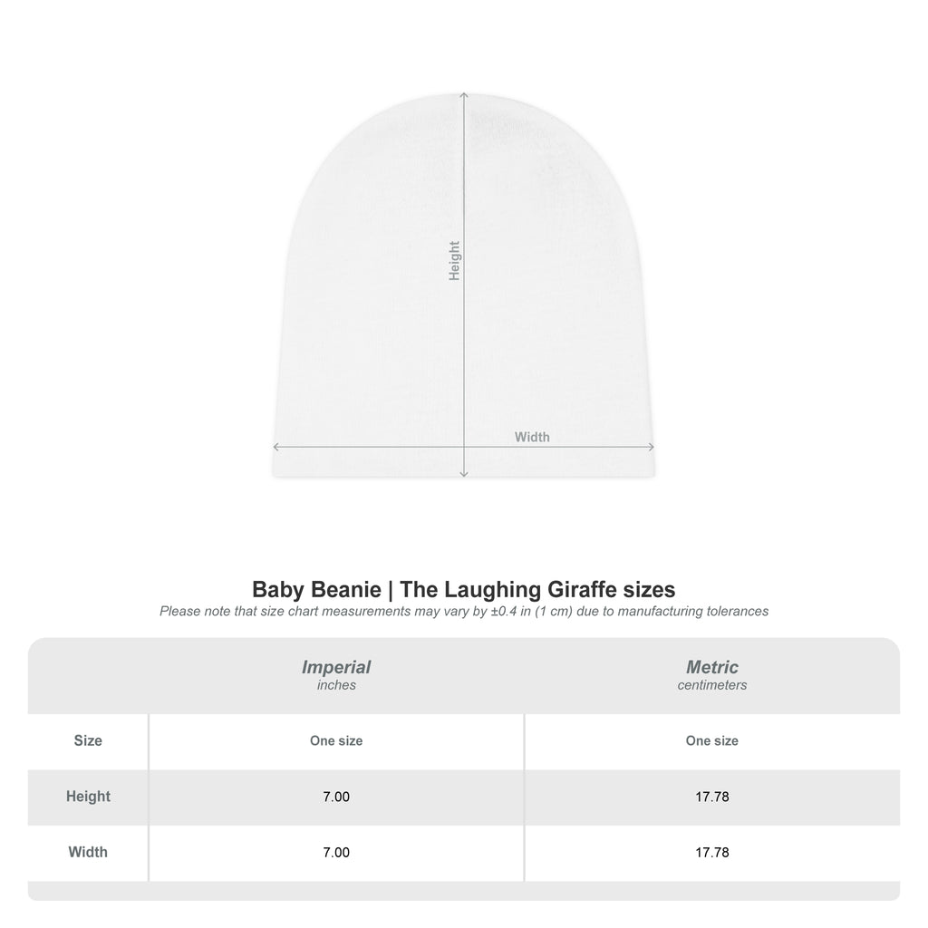 Baby Beanie — "Mental Toughness Stay Strong" Rainbow Infant Beanie