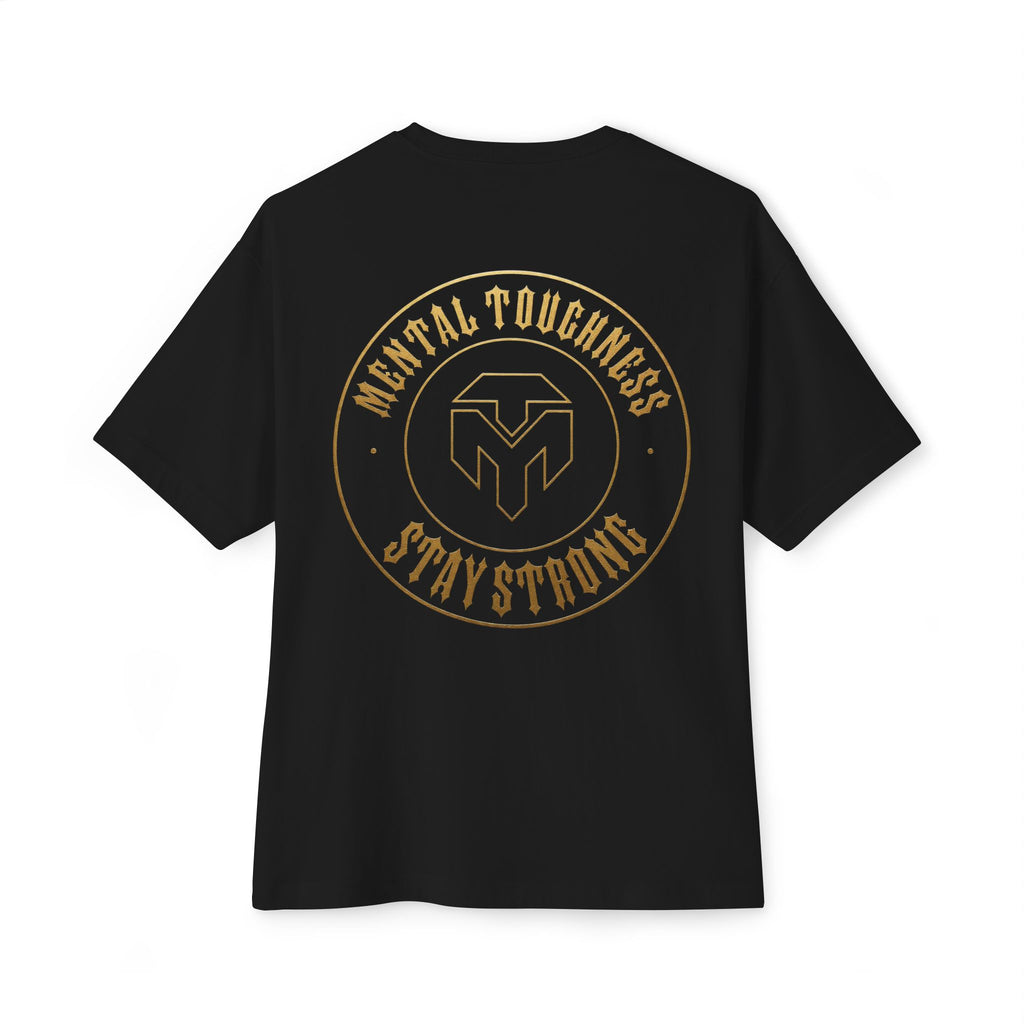 MT Stay Strong Oversized Tee - Golden
