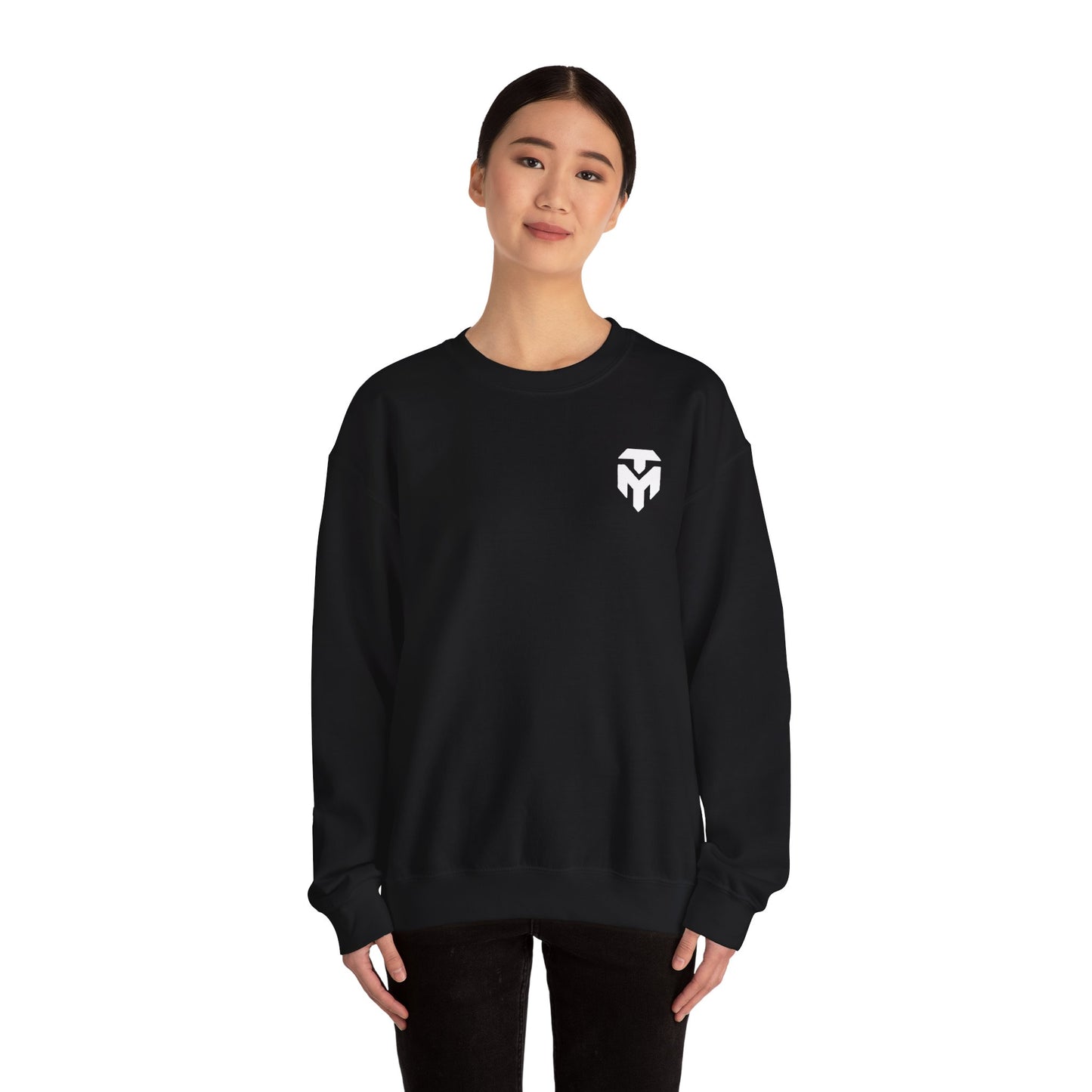 Minimalist Crest Crewneck Sweatshirt