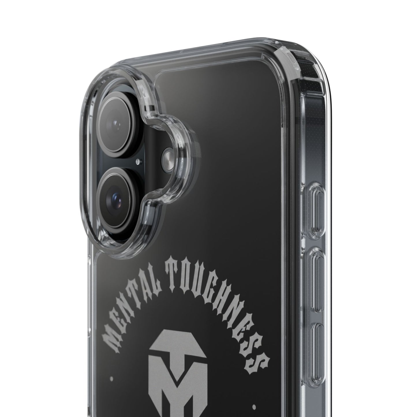 Clear Phone Case — "Mental Toughness Stay Strong" Clear Protective Case