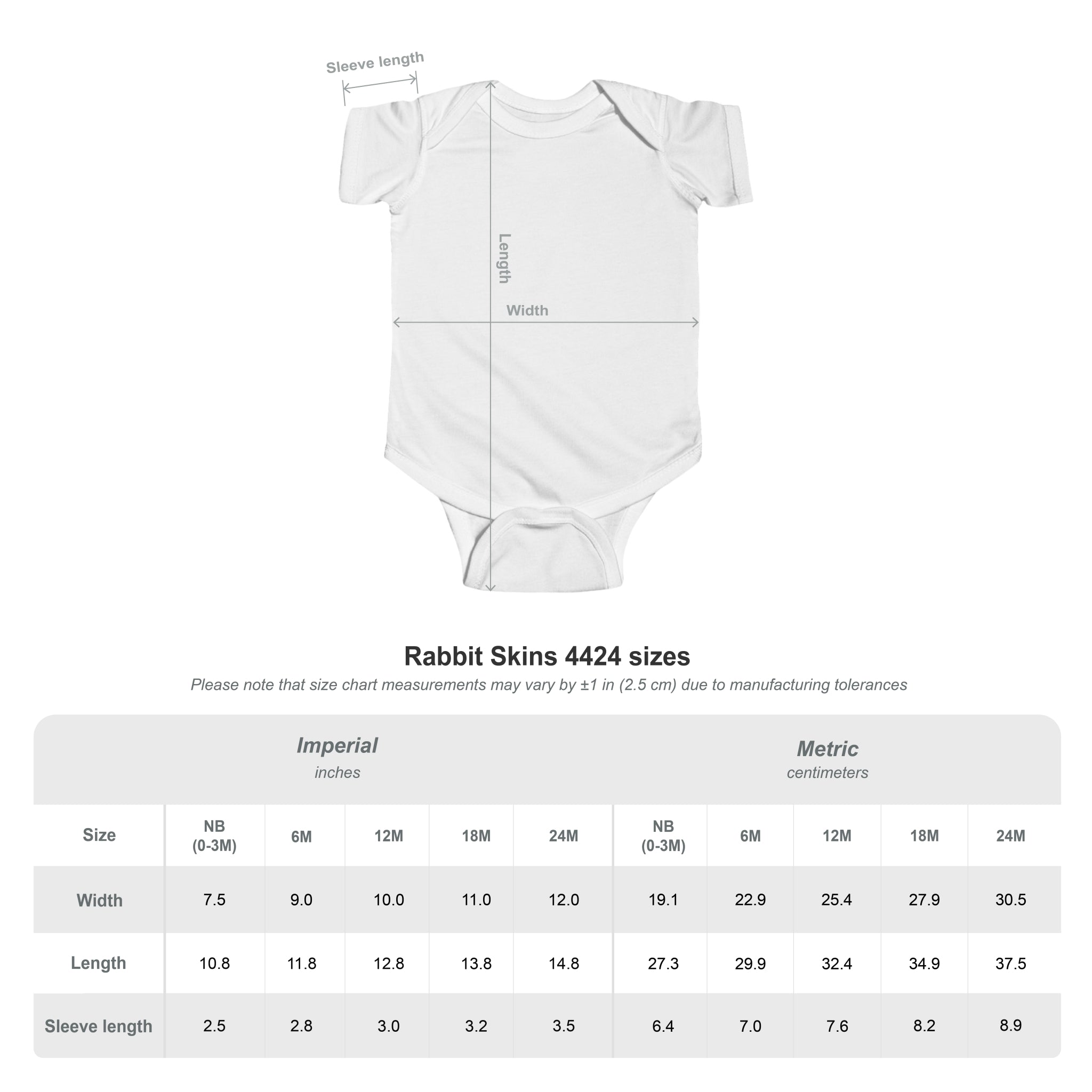 Infant Bodysuit with Geometric Shield Logo – Minimal Modern Baby Onesie