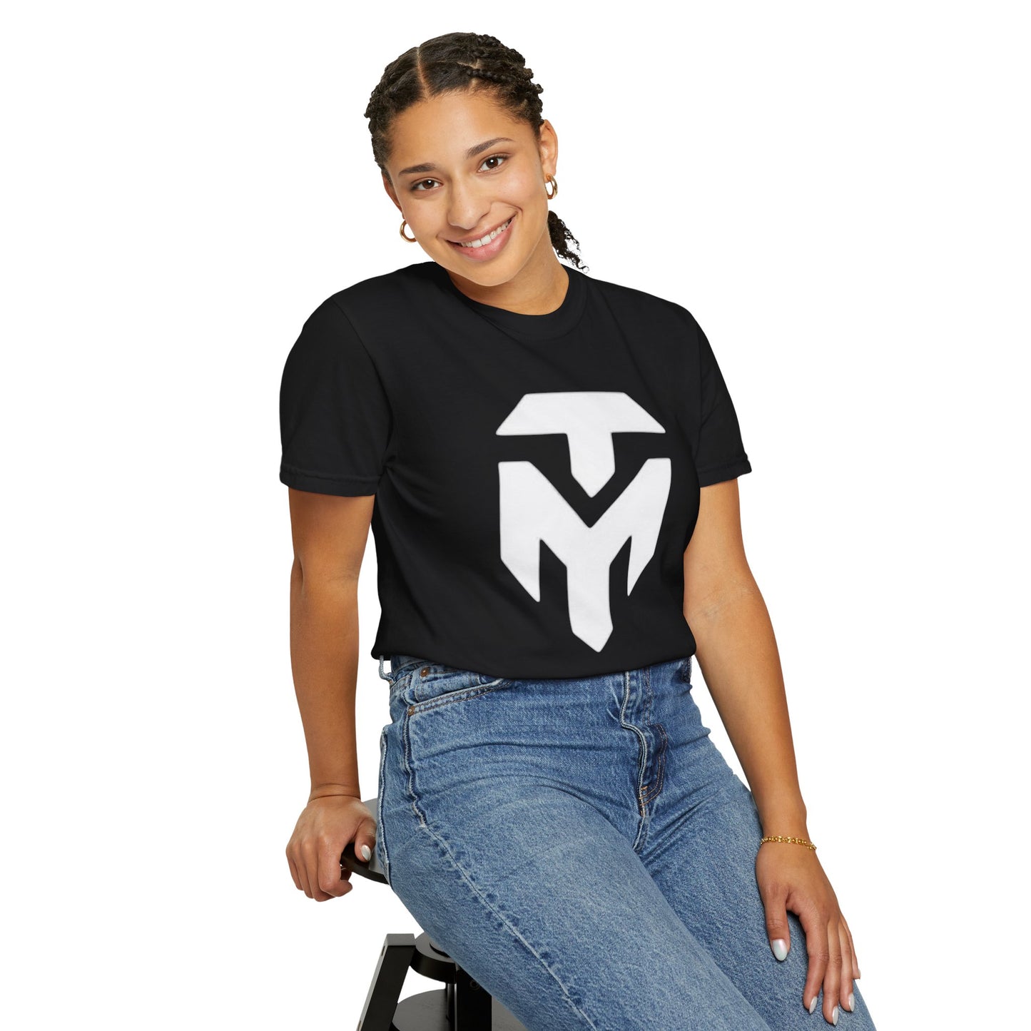 Logo Graphic T-Shirt — Bold Monogram Tee