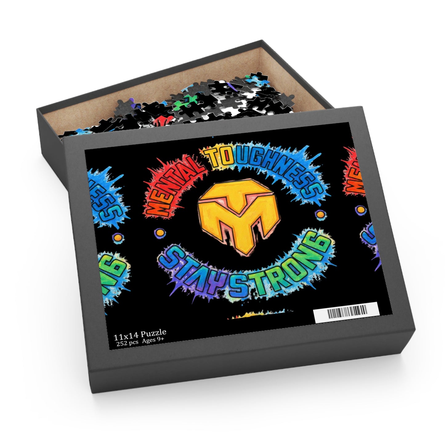 Mental Toughness "Stay Strong" Jigsaw Puzzle (120/252/500 Piece)