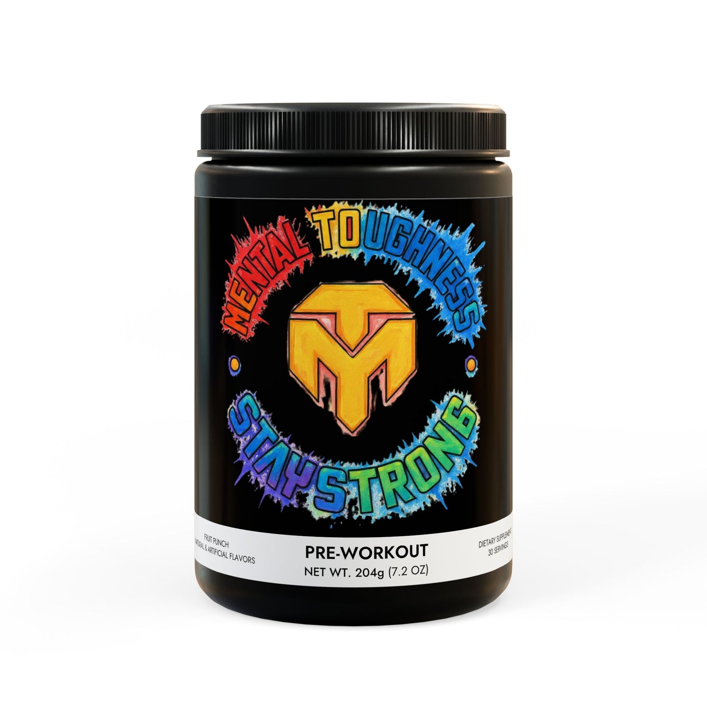 Pre-Workout Supplement, Fruit Punch (204g, 7.1oz)