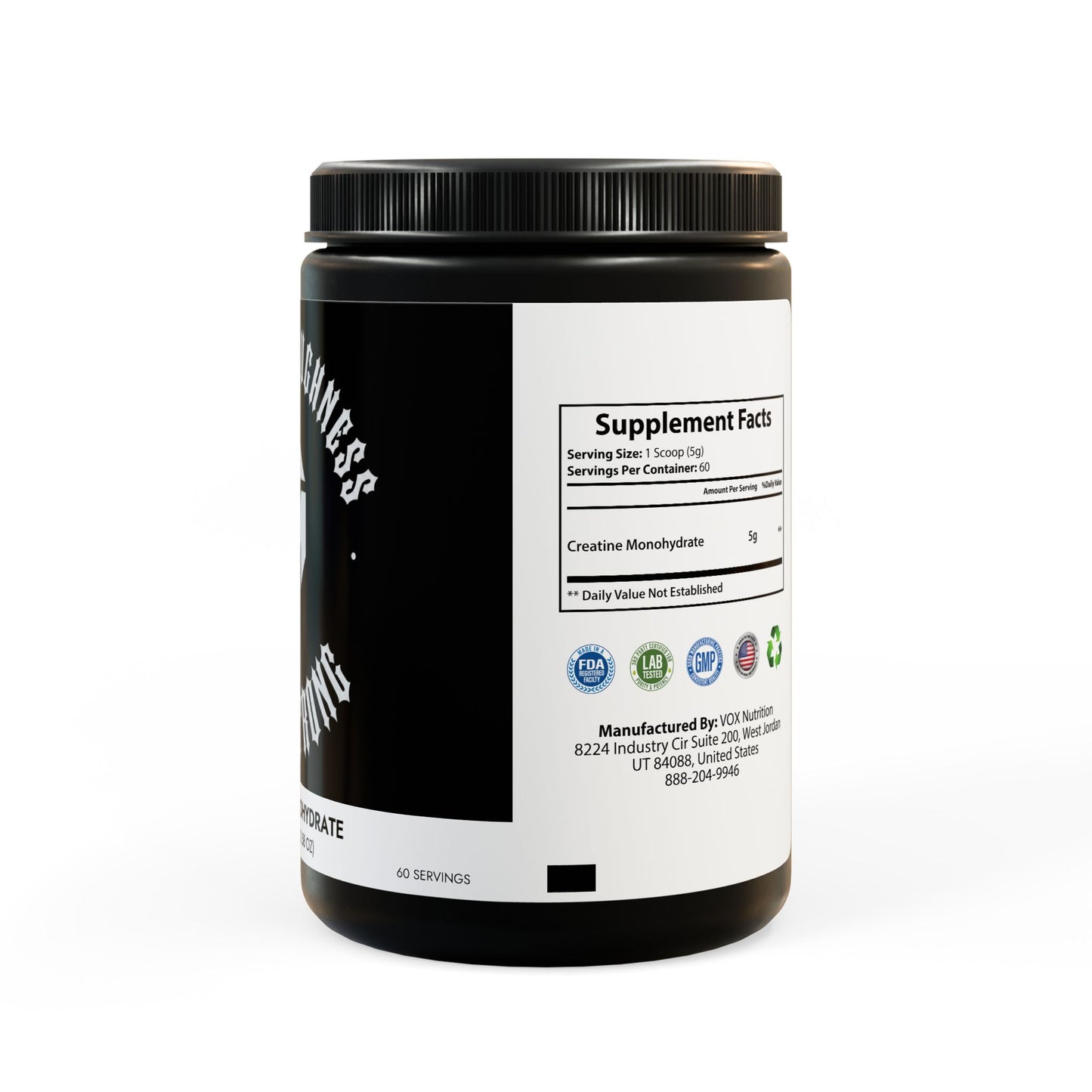 Creatine Monohydrate Supplement (300g, 10.58oz)