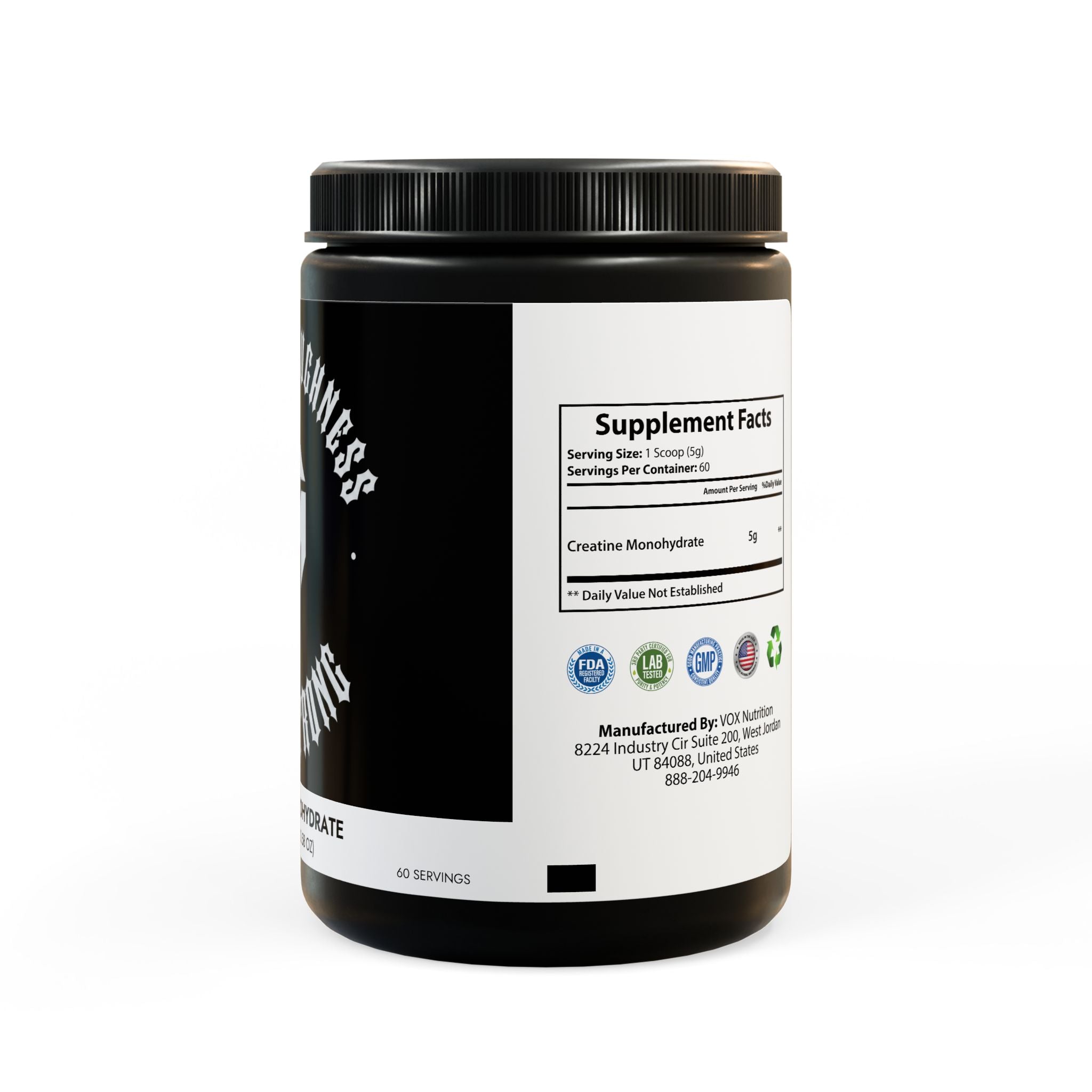 Creatine Monohydrate Supplement (300g, 10.58oz)