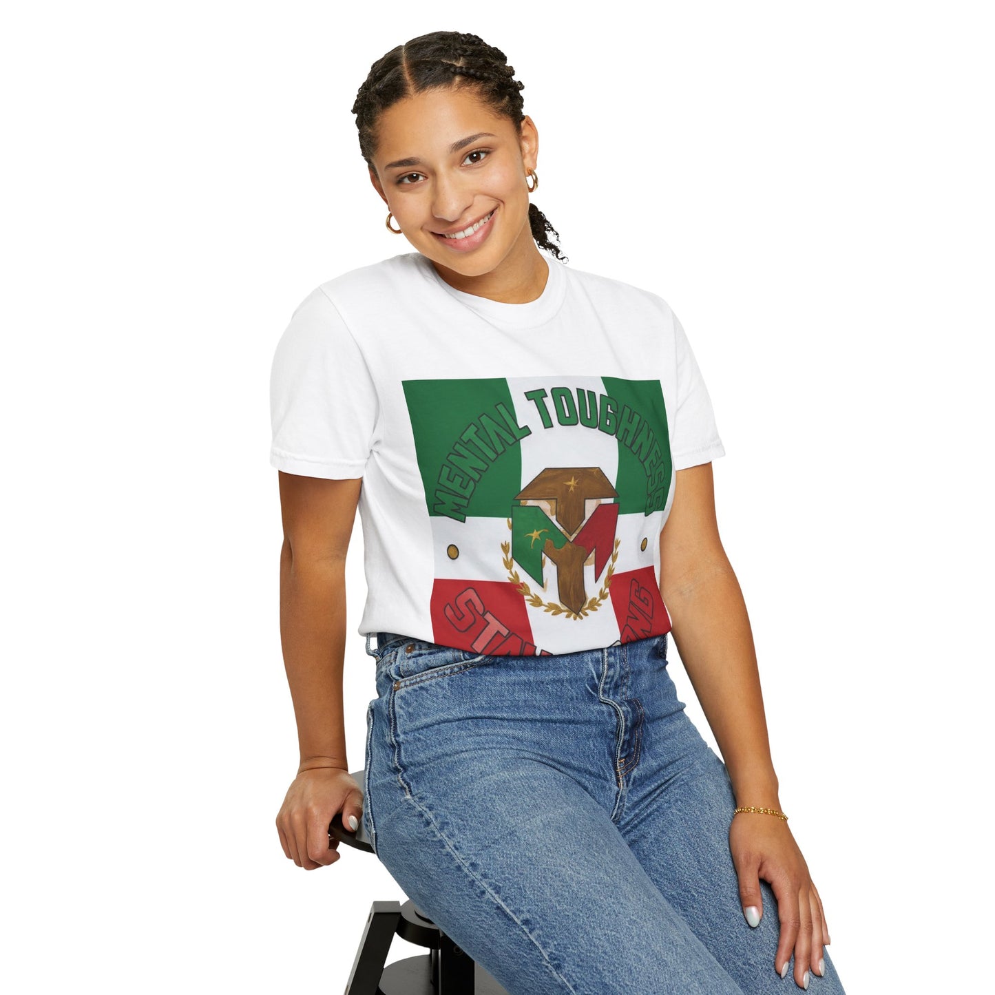 Stay Strong Mexico T-Shirt — Mental Toughness Mexican Flag Tee