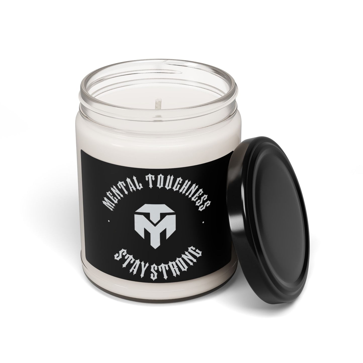 Stay Strong Soy Candle — "Mental Toughness" Scented 9oz Jar