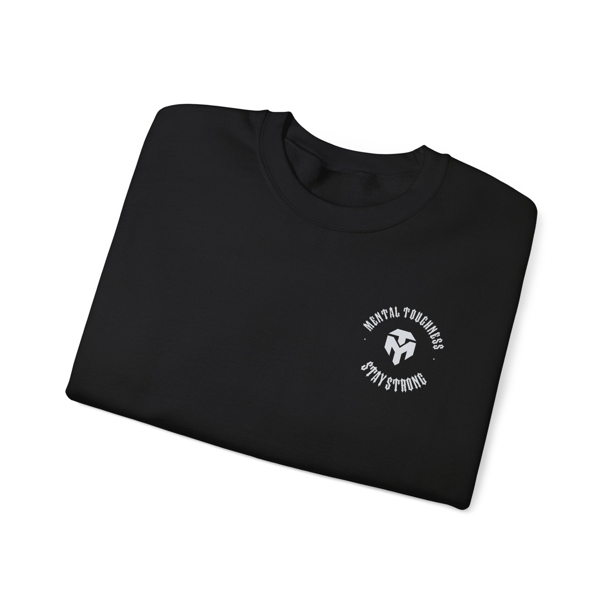Crewneck Sweatshirt — Minimal Black Classic Crewneck