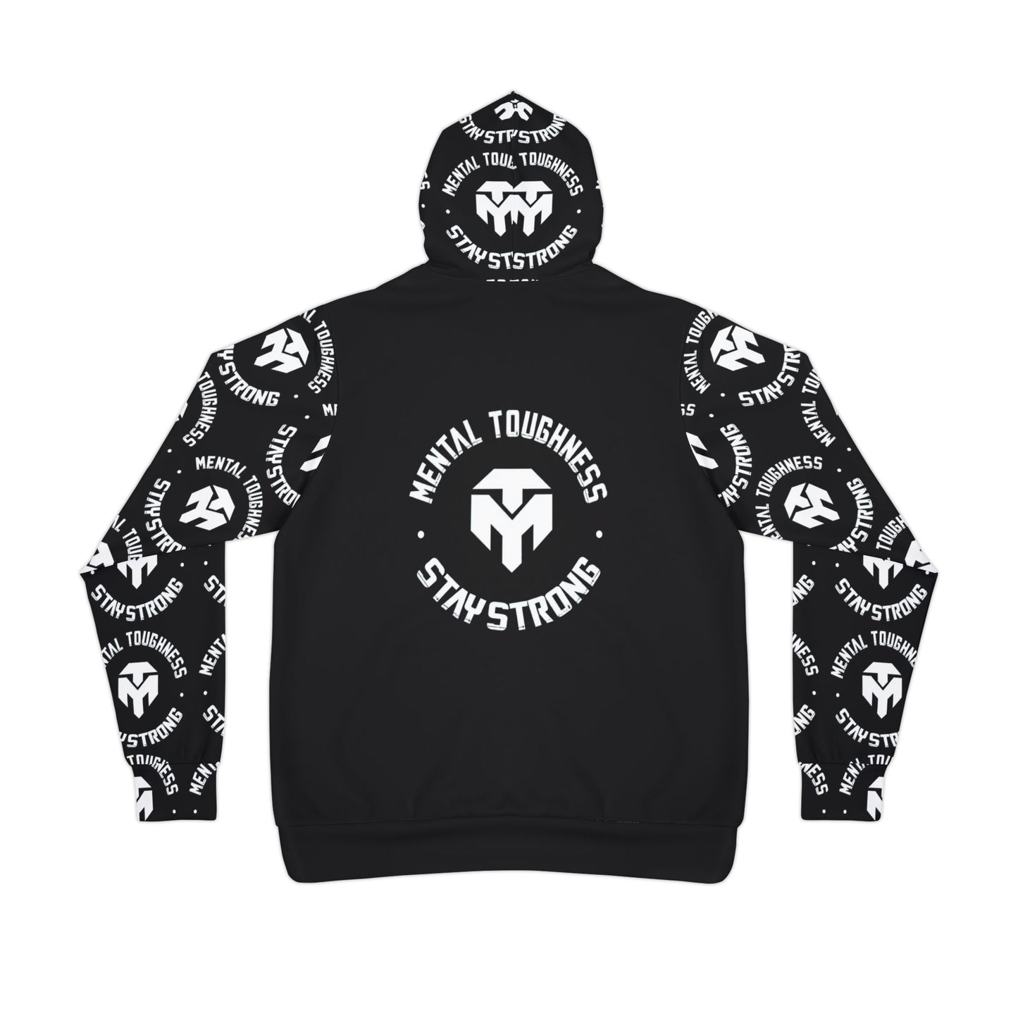 Eagle Head Purple Puffer Athletic Hoodie