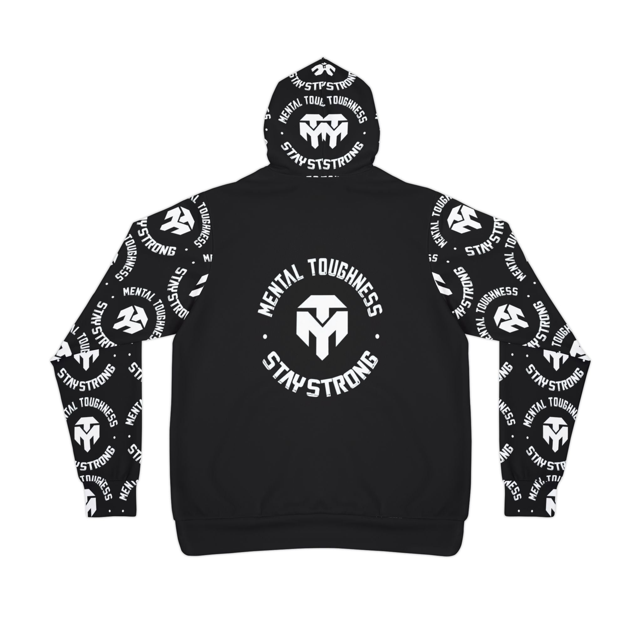 Eagle Head Purple Puffer Athletic Hoodie