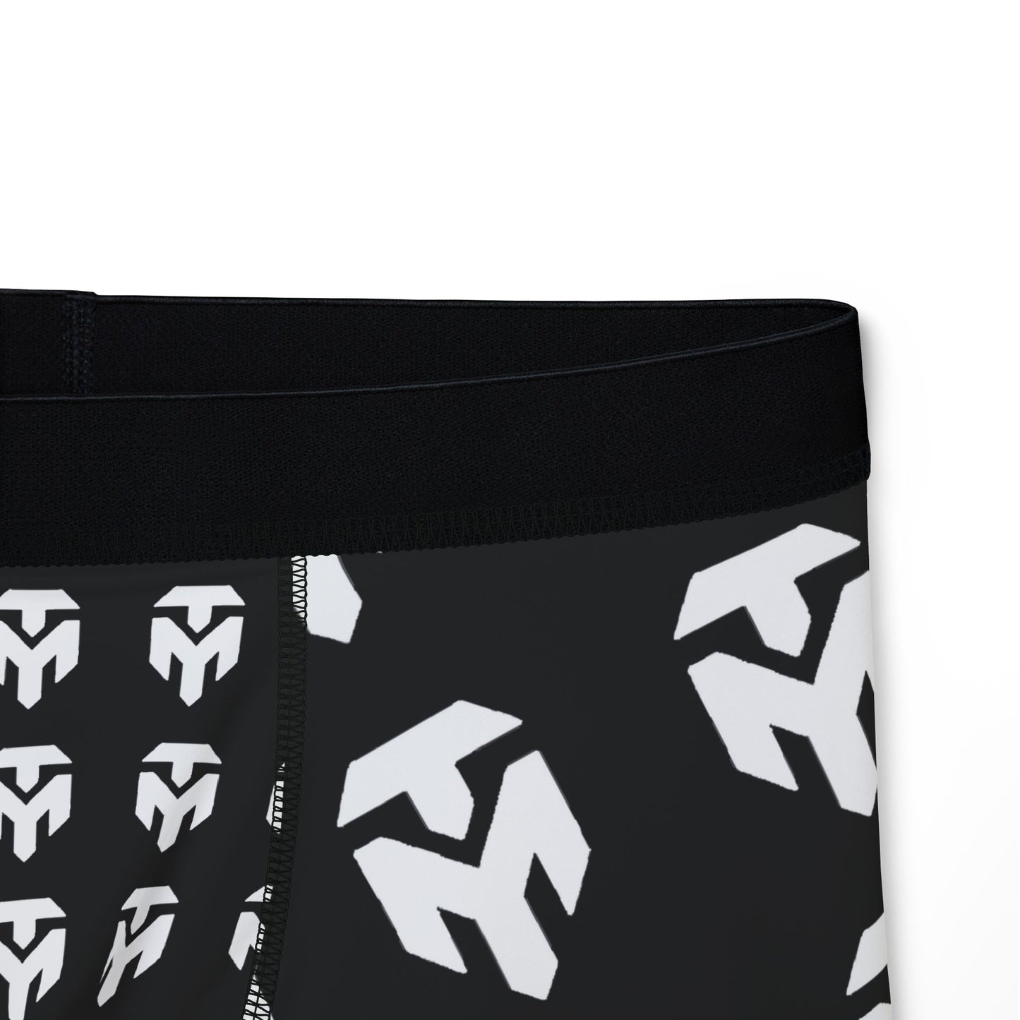 Men's Boxer Briefs — Monogram Shield All-Over Print