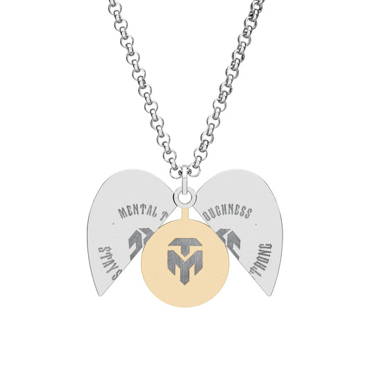Engravable Hidden Message Heart Necklace – Split Locket Pendant with Secret Engraving