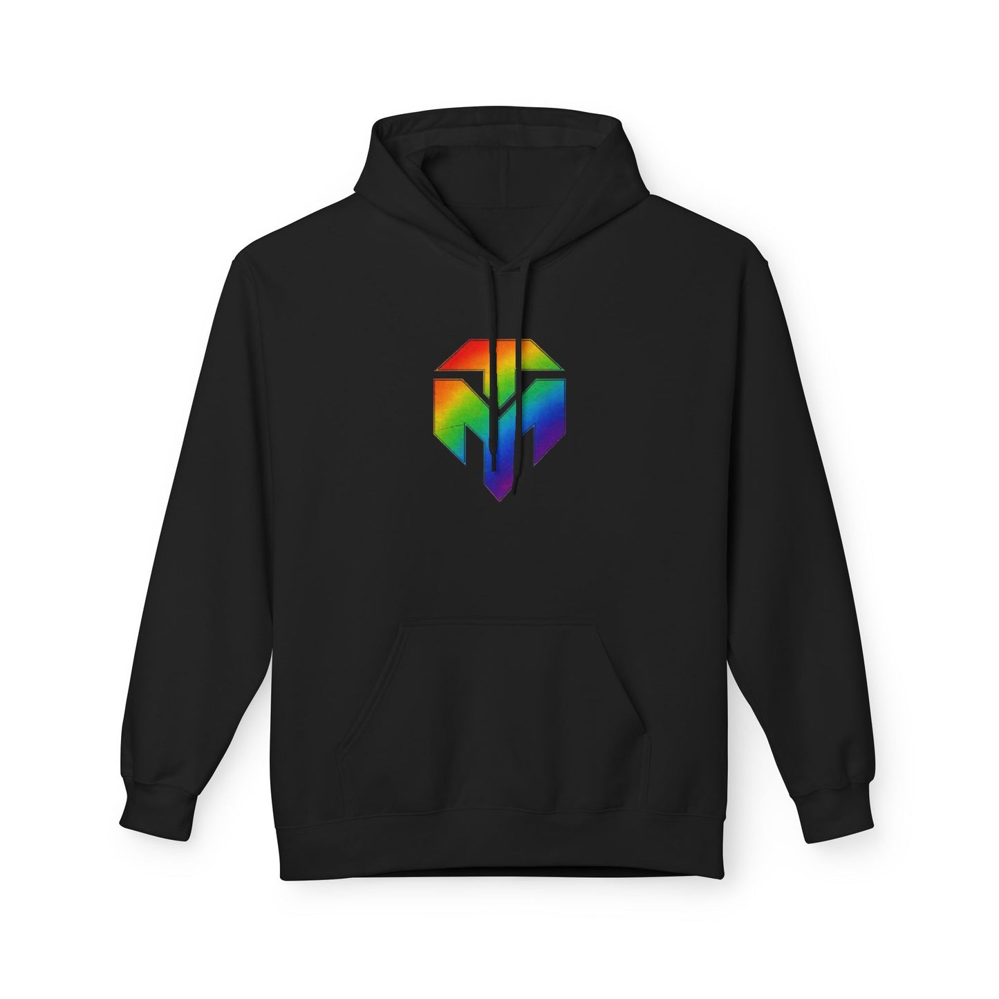 Rainbow Spartan Helmet Hoodie — LGBTQ+ Pride Warrior Pullover