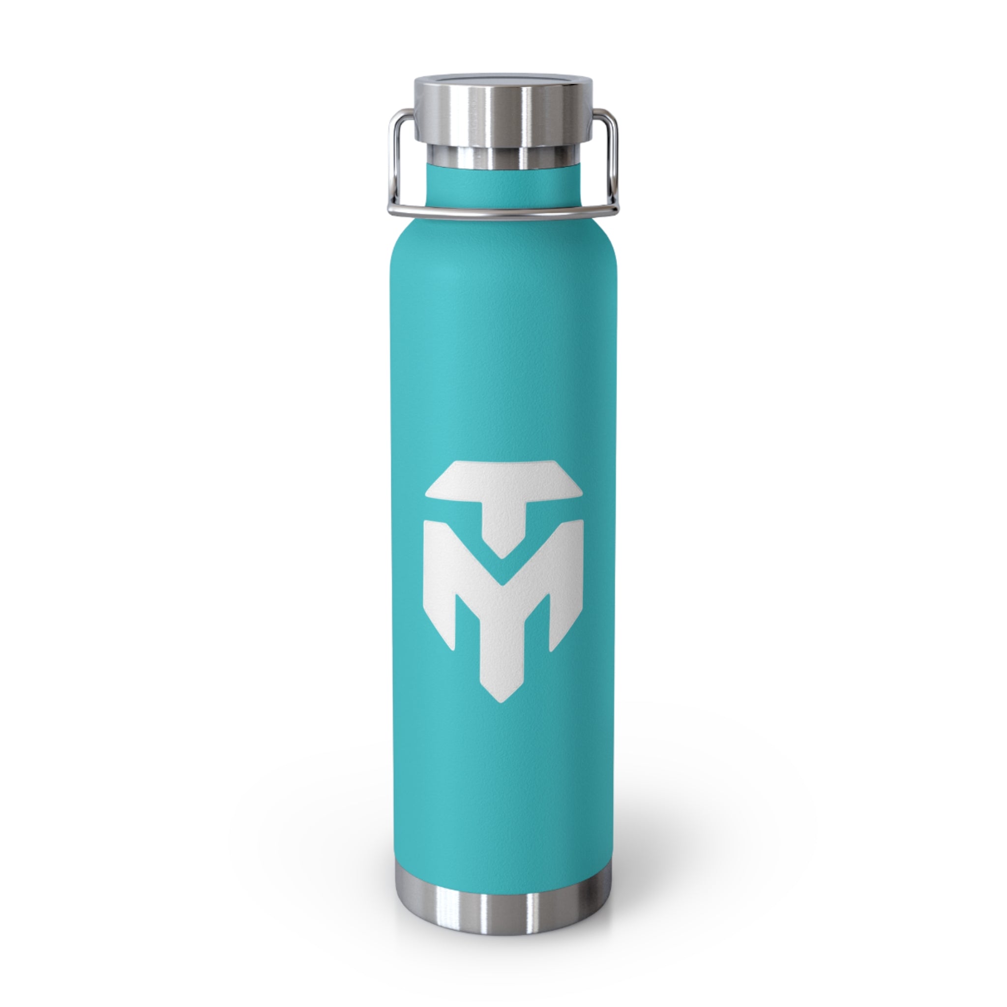 Insulated Copper Bottle 22oz – Red Vacuum Water Bottle with Minimal Logo