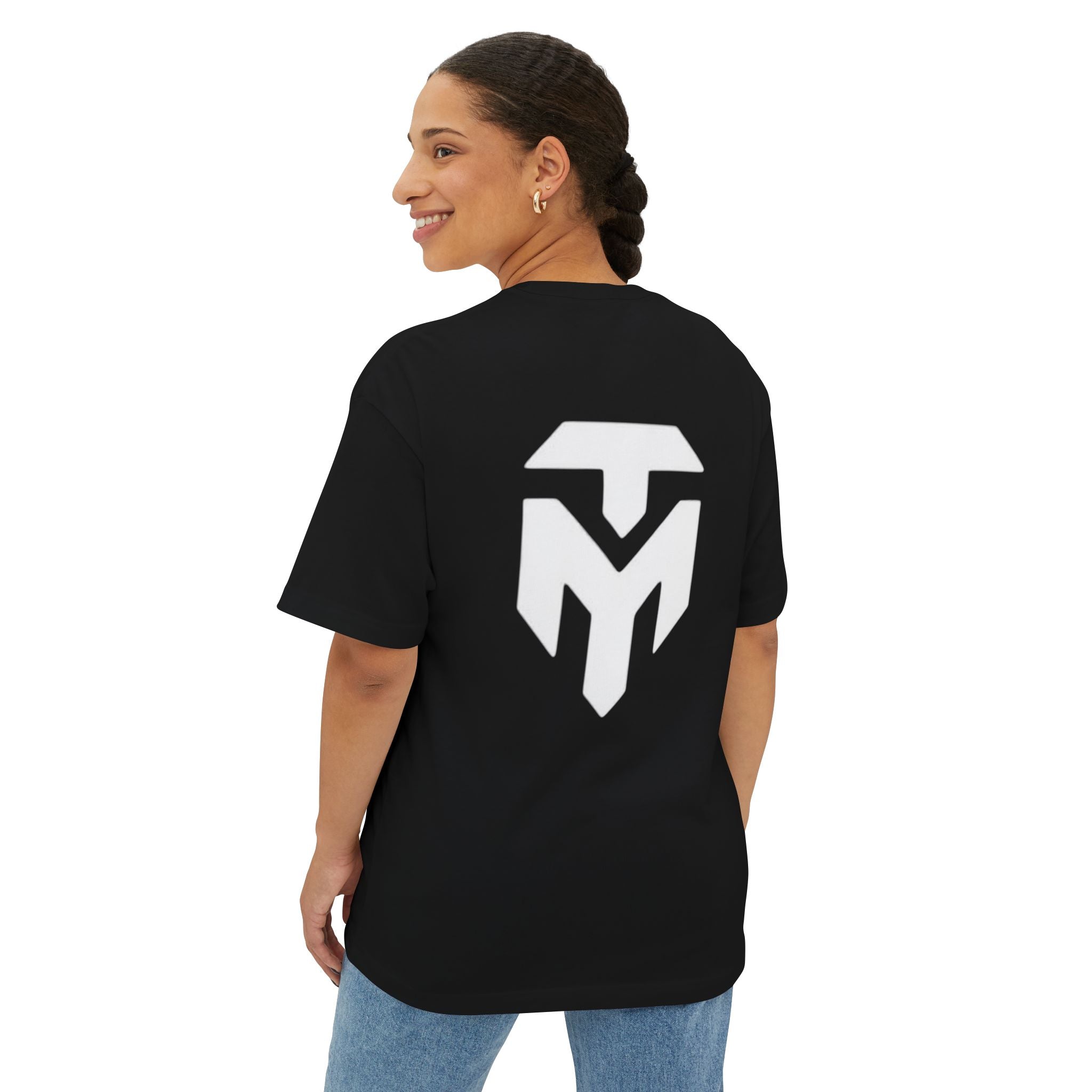 Graphic Tee — “To God Be The Glory” Oversized Boxy Shirt
