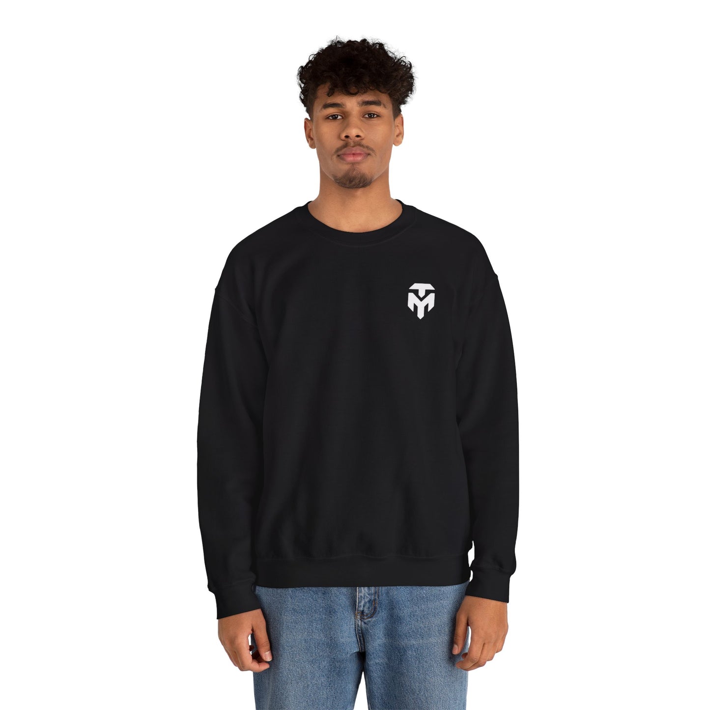 Crewneck Sweatshirt — Classic Black Heavy Blend Crewneck