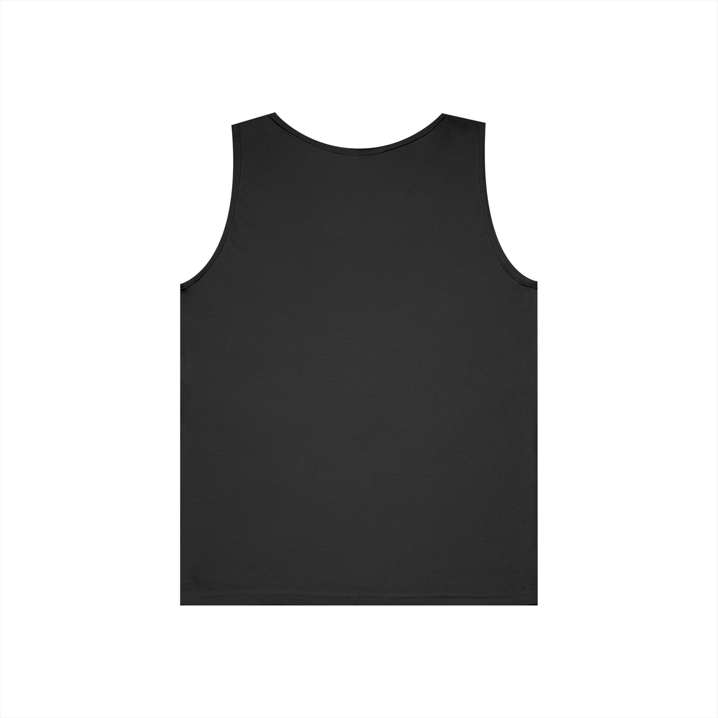 Minimal Geometric Logo Tank Top — Modern Monogram Chest Design