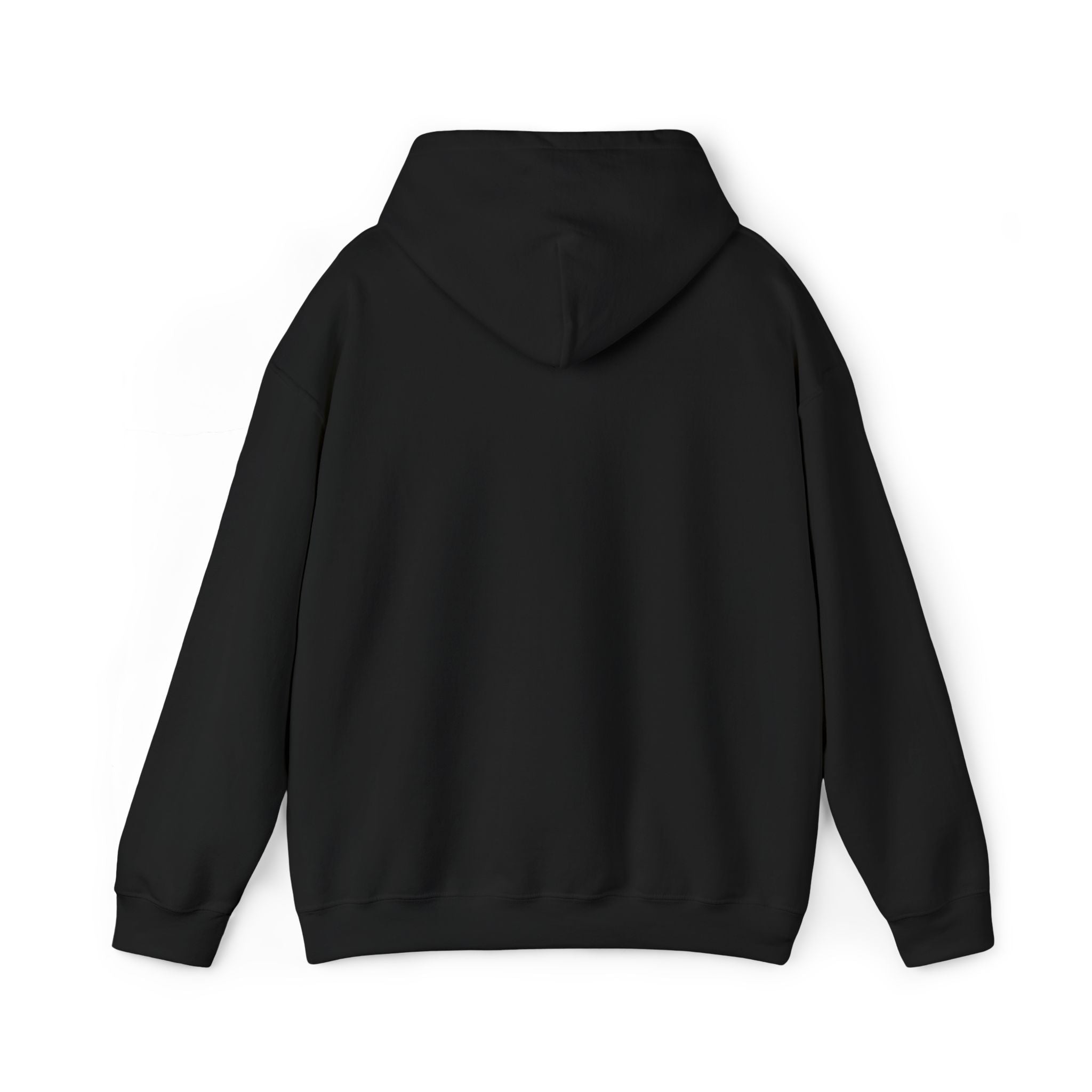 A3.) Minimalist Small Wolf Head Hoodie — Subtle Monochrome Animal Logo Sweatshirt