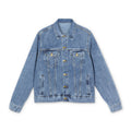 Denim Jacket — 'Mental Toughness Stay Strong' Back Print
