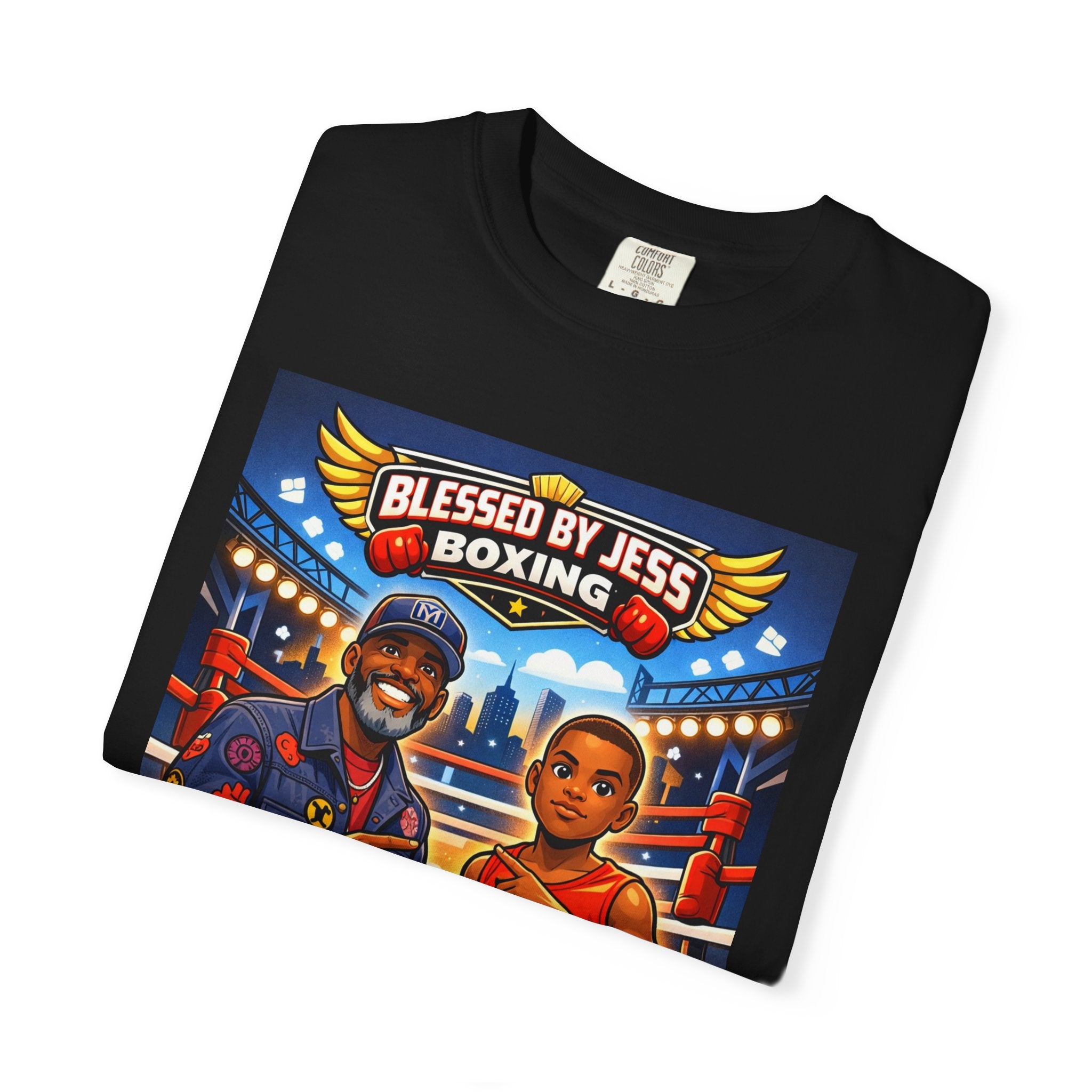 Blessed by Jess Boxing T-Shirt — Building Mental Toughness Graphic Tee