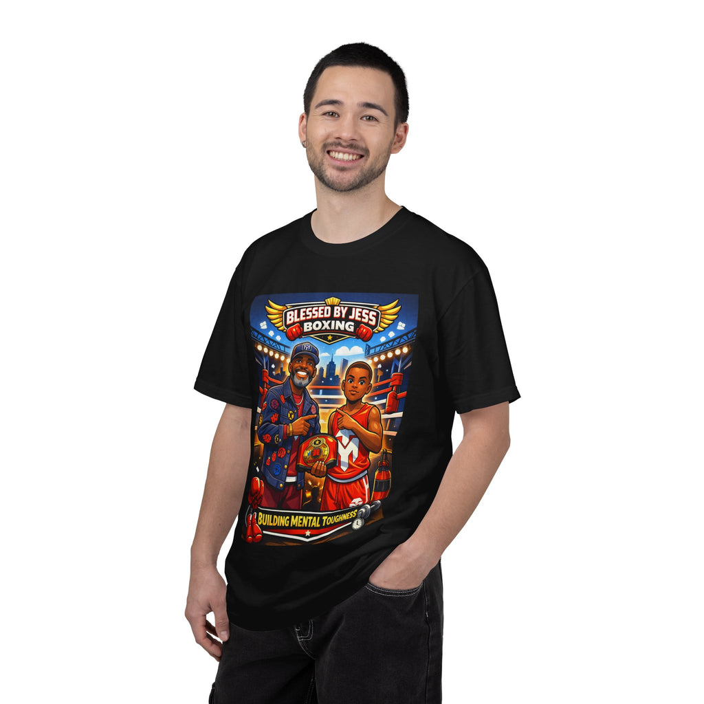 Blessed by Jess Boxing T-Shirt — Building Mental Toughness Graphic Tee