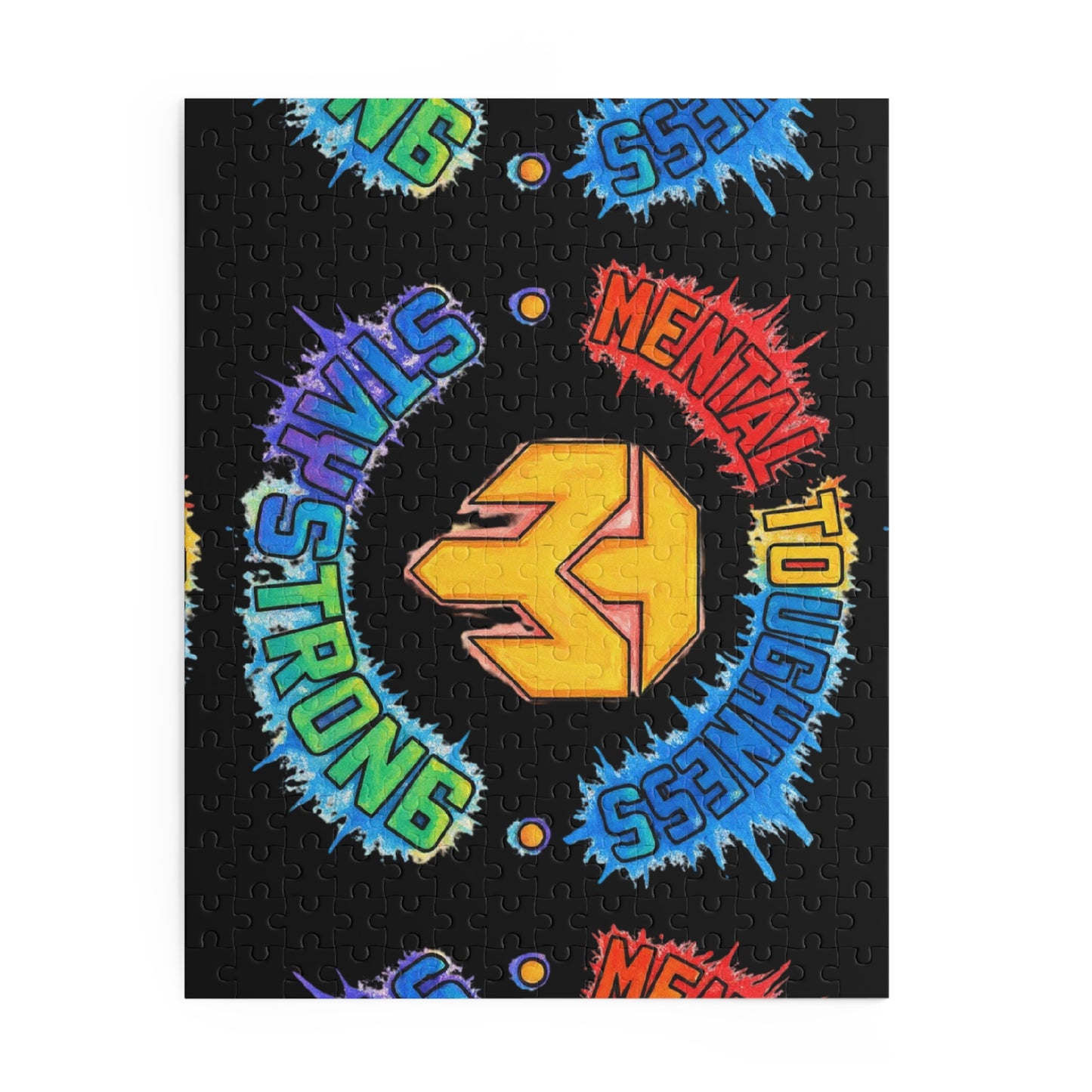 Mental Toughness "Stay Strong" Jigsaw Puzzle (120/252/500 Piece)